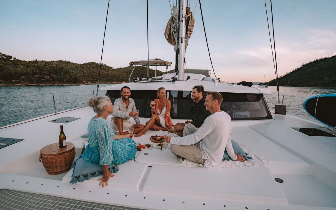 Family Sailing on Salty Luxe